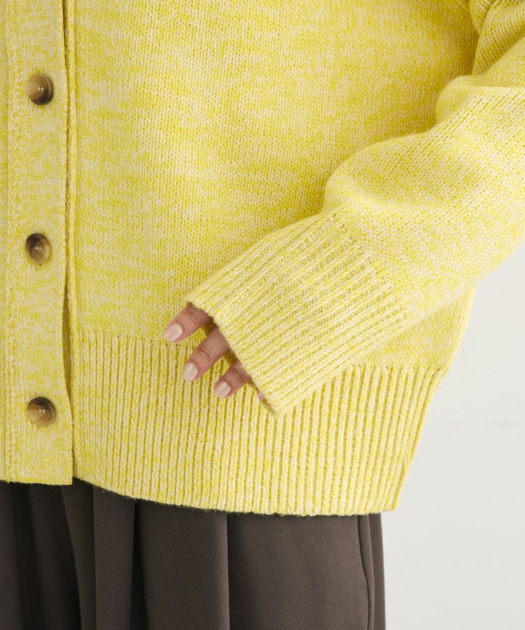 Green Parks「MIXニットカーディガン」|カーディガン|