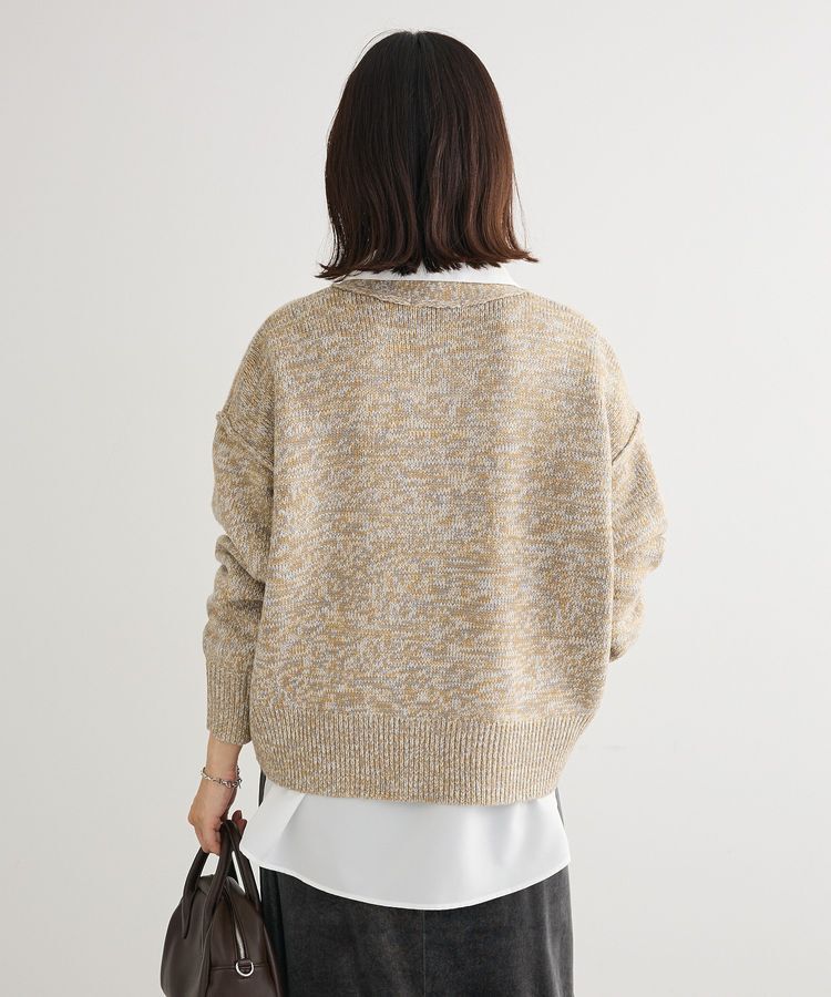 Green Parks「MIXニットカーディガン」|カーディガン|