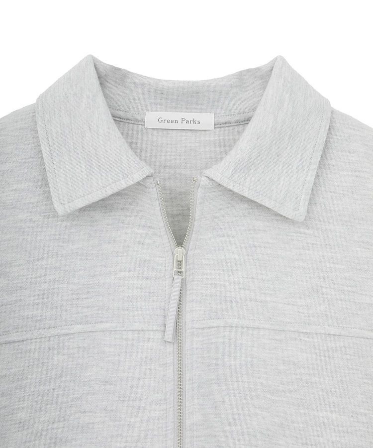 Green Parks「ポロ衿ハーフZIPカットワンピース」|ワンピース|