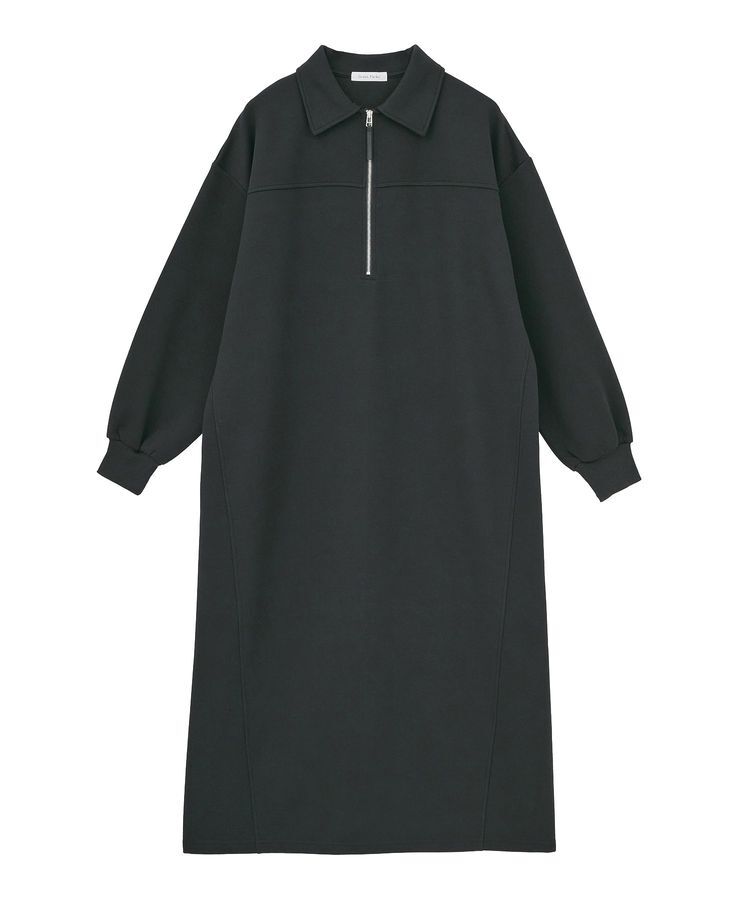 Green Parks「ポロ衿ハーフZIPカットワンピース」|ワンピース|