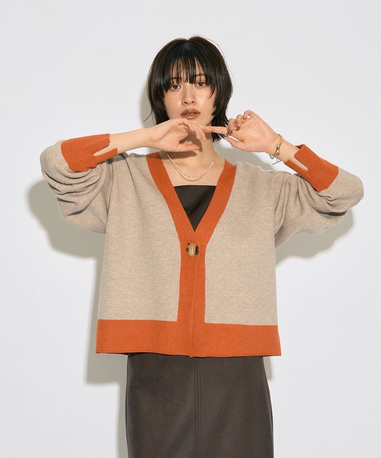 YECCA VECCA「【archive】リバーシブルカーディガン」|カーディガン|