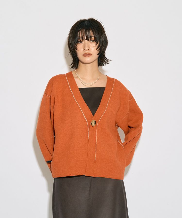 YECCA VECCA「【archive】リバーシブルカーディガン」|カーディガン|