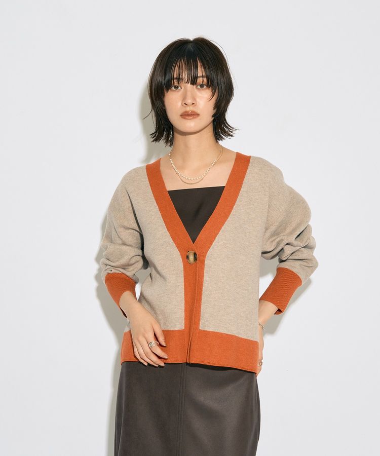 YECCA VECCA「【archive】リバーシブルカーディガン」|カーディガン|