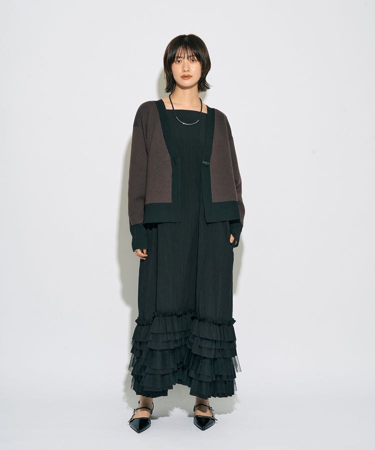 YECCA VECCA「【archive】リバーシブルカーディガン」|カーディガン|