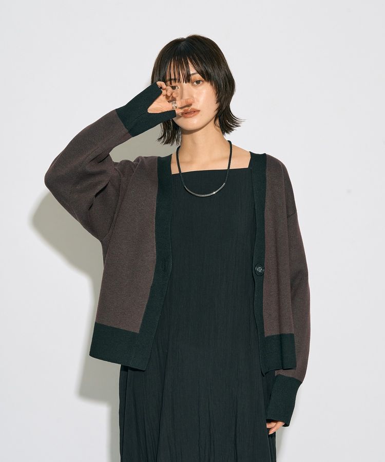 YECCA VECCA「【archive】リバーシブルカーディガン」|カーディガン|