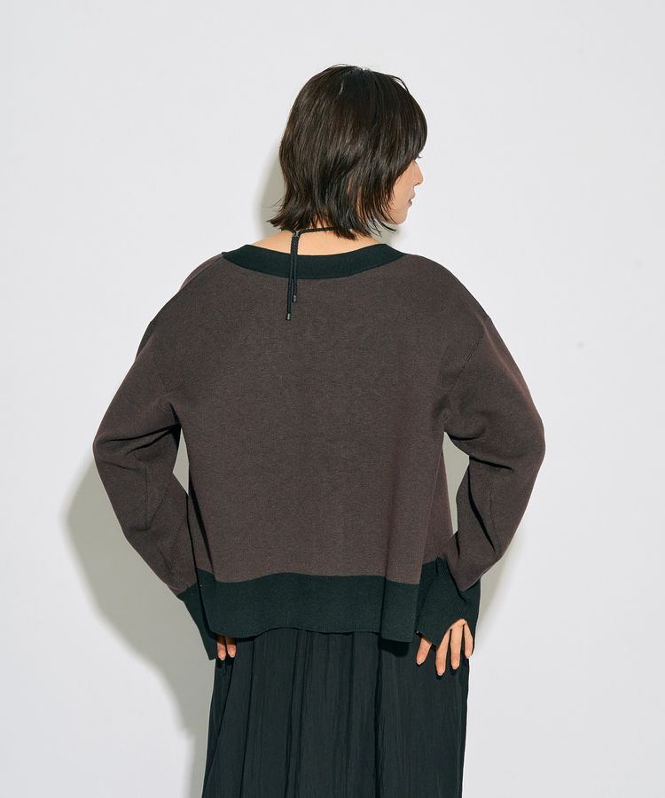 YECCA VECCA「【archive】リバーシブルカーディガン」|カーディガン|