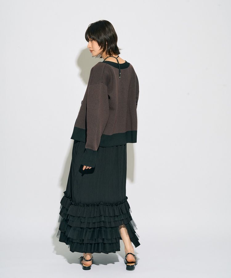 YECCA VECCA「【archive】リバーシブルカーディガン」|カーディガン|