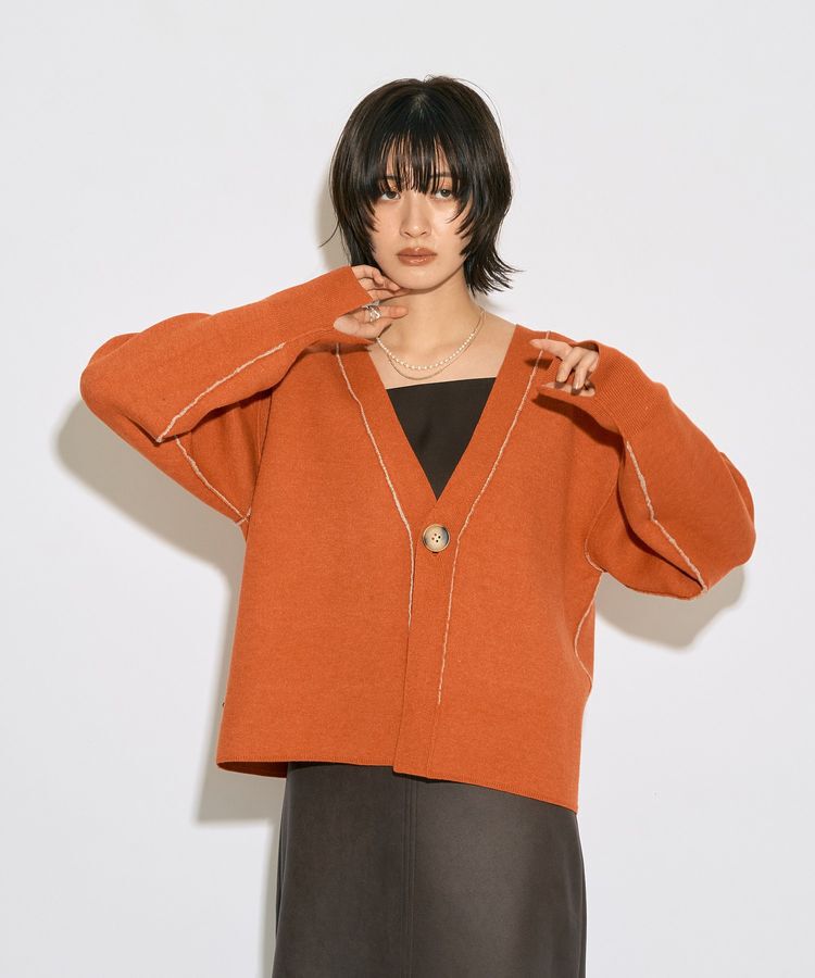 YECCA VECCA「【archive】リバーシブルカーディガン」|カーディガン|