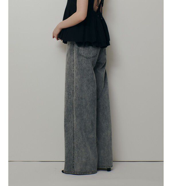 allureville「デニムバギーパンツ」|デニム|
