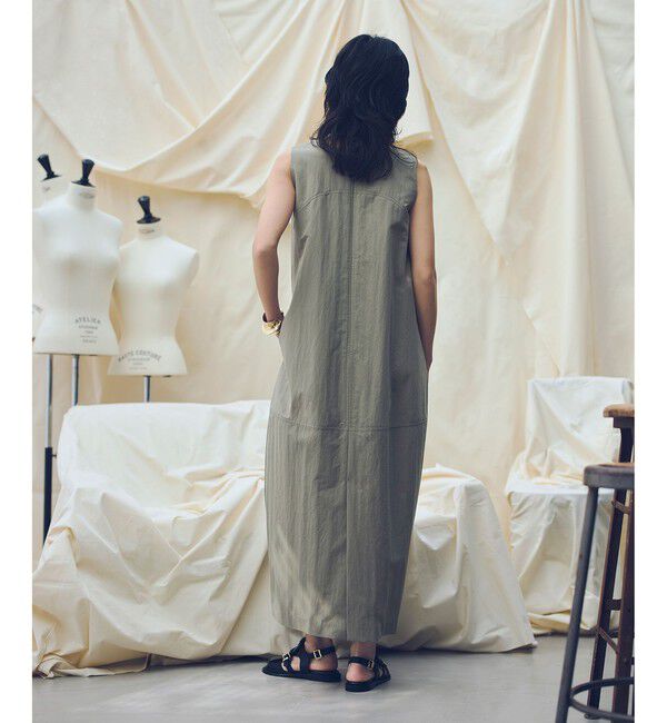 allureville「ノースリーブコクーンワンピース」|ワンピース|