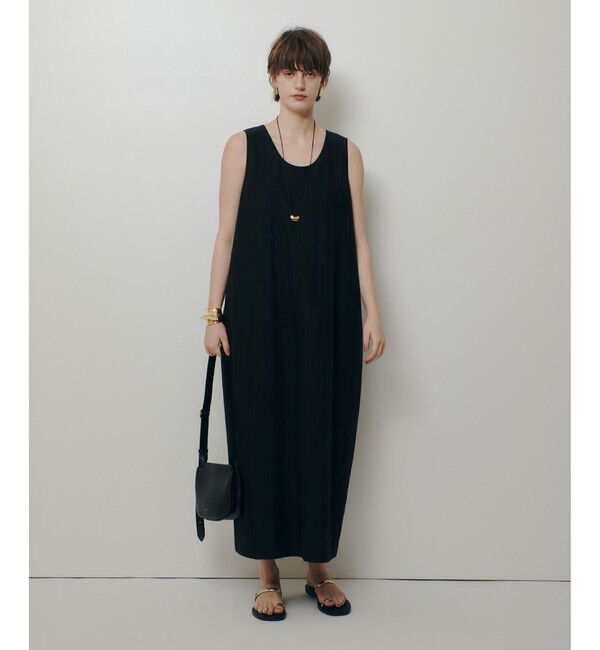 allureville「ノースリーブコクーンワンピース」|ワンピース|