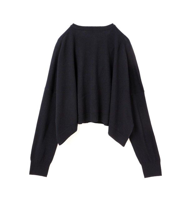 mizuiro ind「mizuiro ind クルーネックショートカーディガン」|カーディガン|