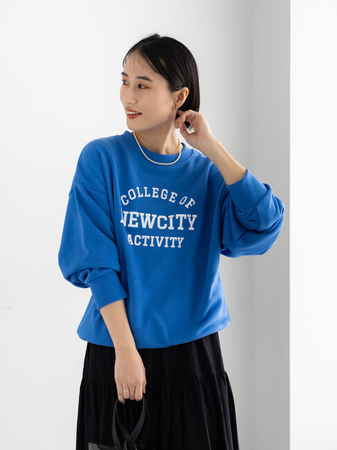 Te chichi「裏毛ロゴプルオーバー」|Tシャツ・カットソー|