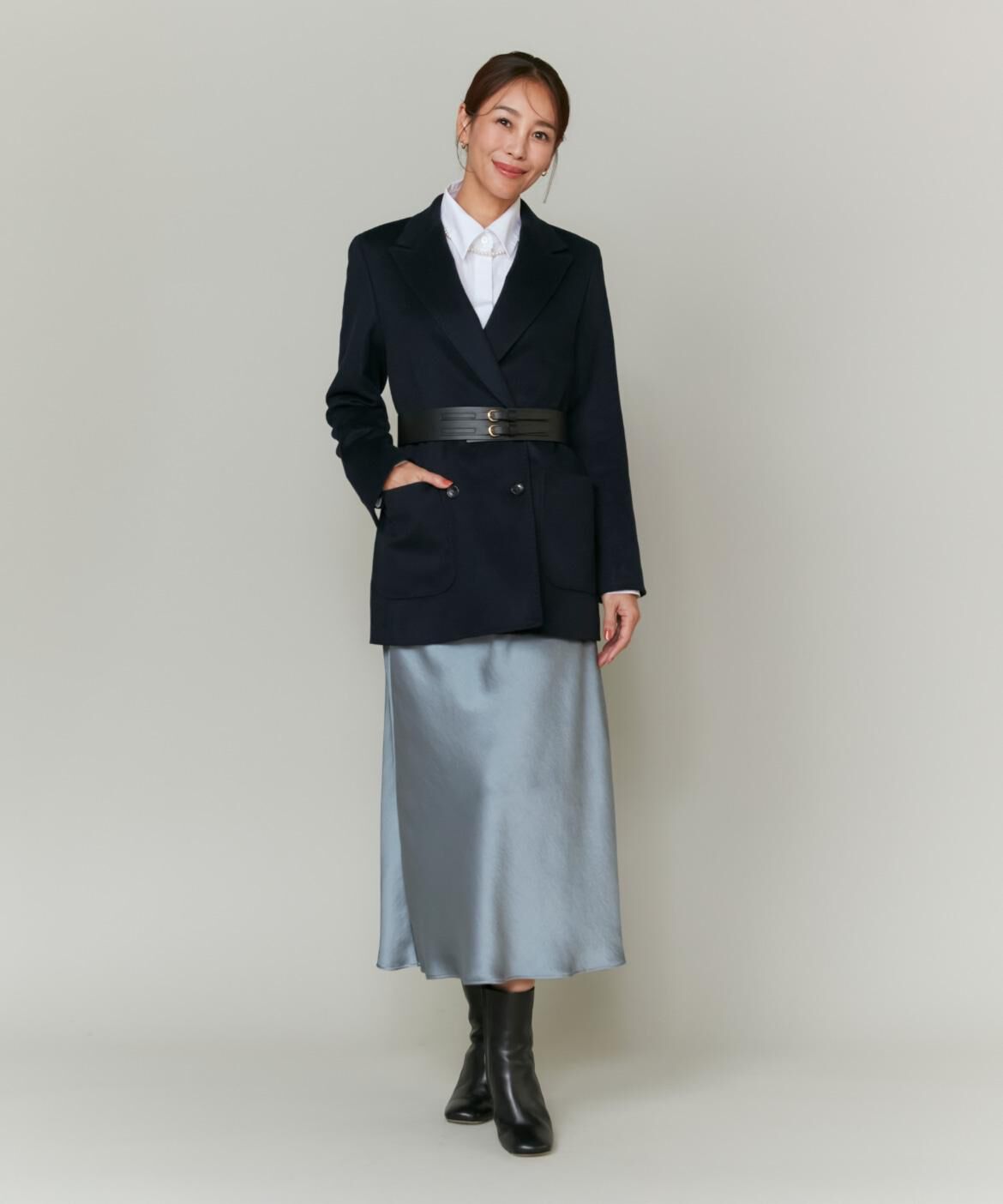 INED「ダブルバックルベルト」|ベルト|