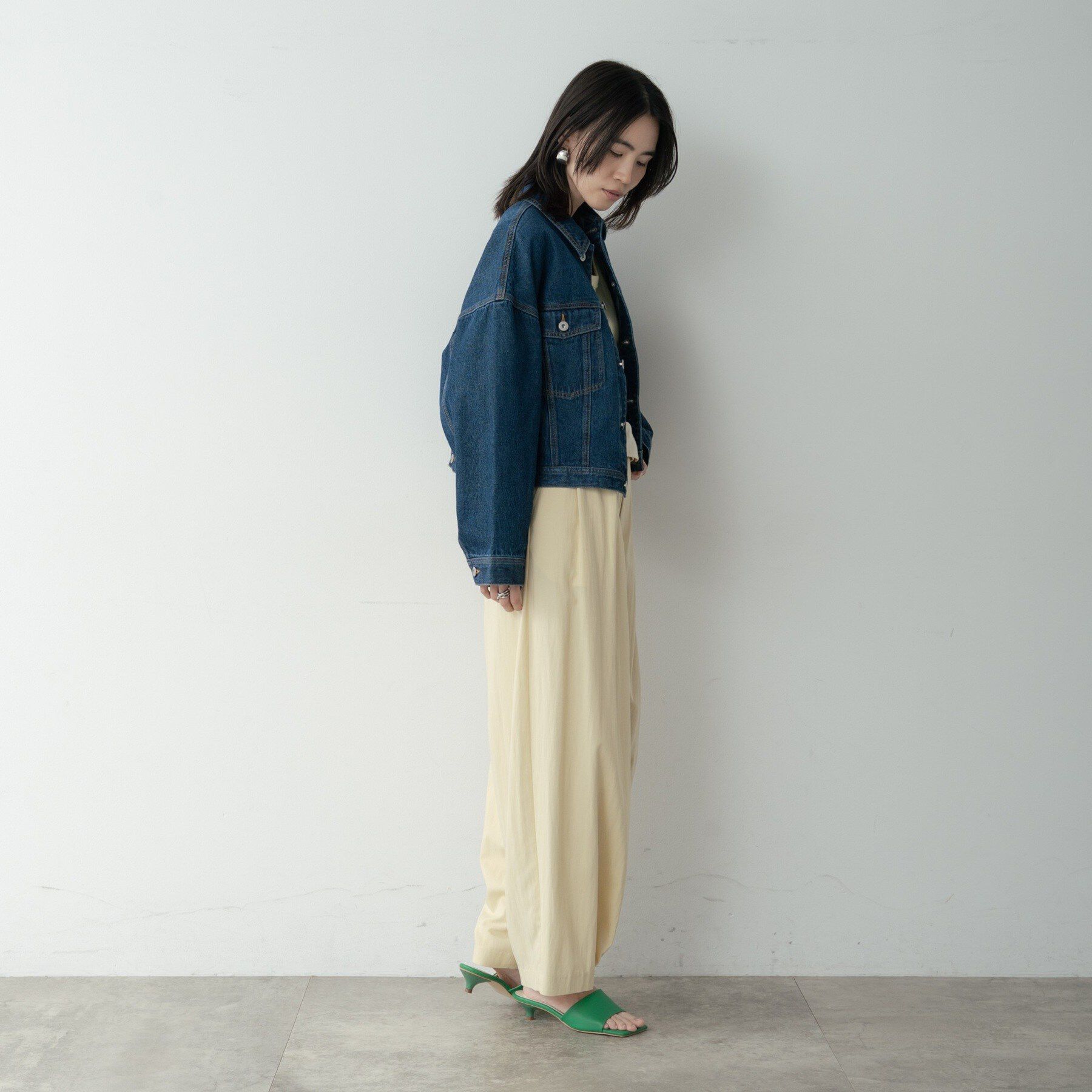 GALLEST「ボックスデニムジャケット」|デニムジャケット|