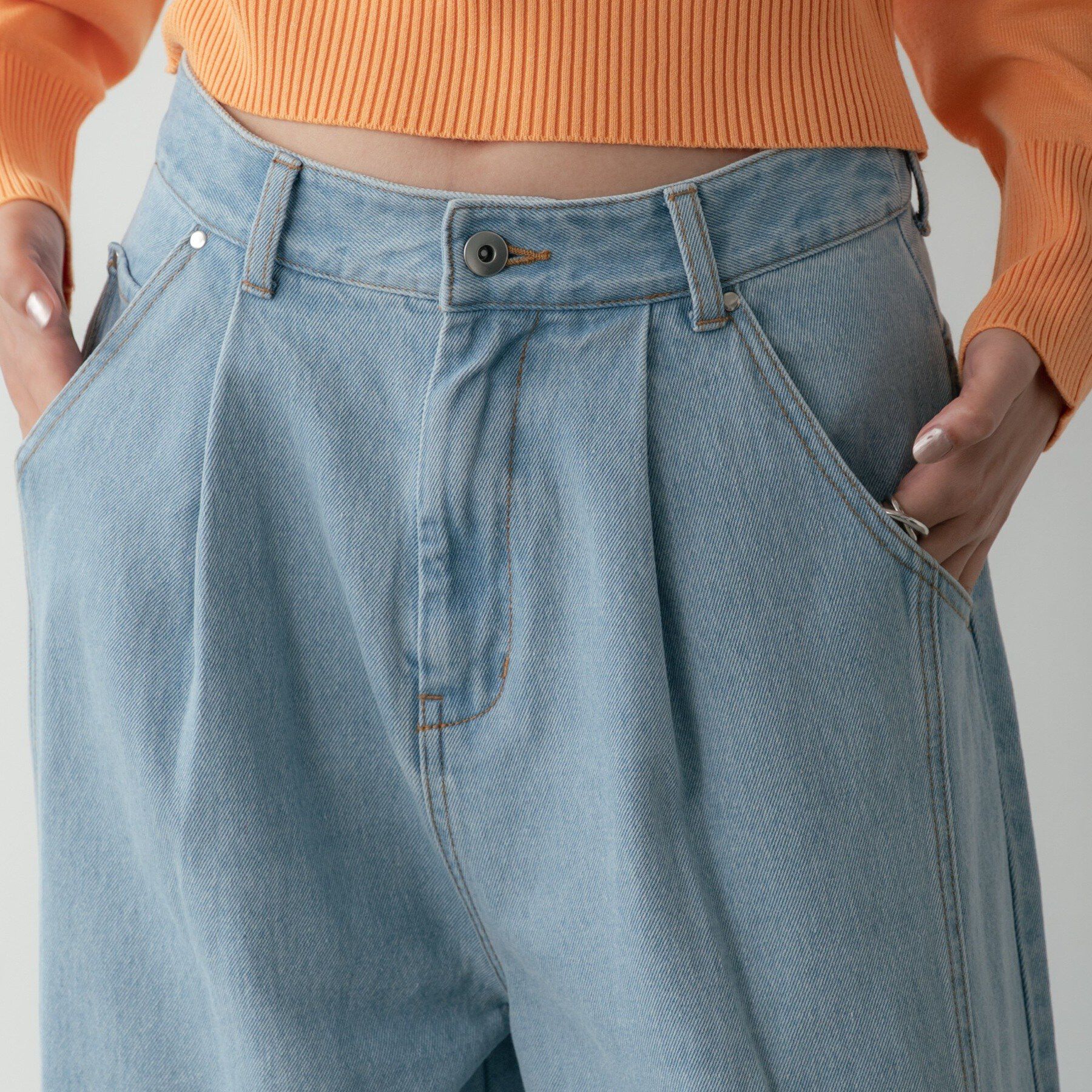 GALLEST「バレルデニムパンツ」|デニム|