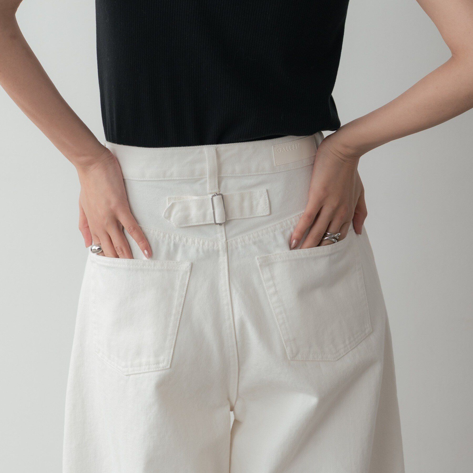 GALLEST「バレルデニムパンツ」|デニム|