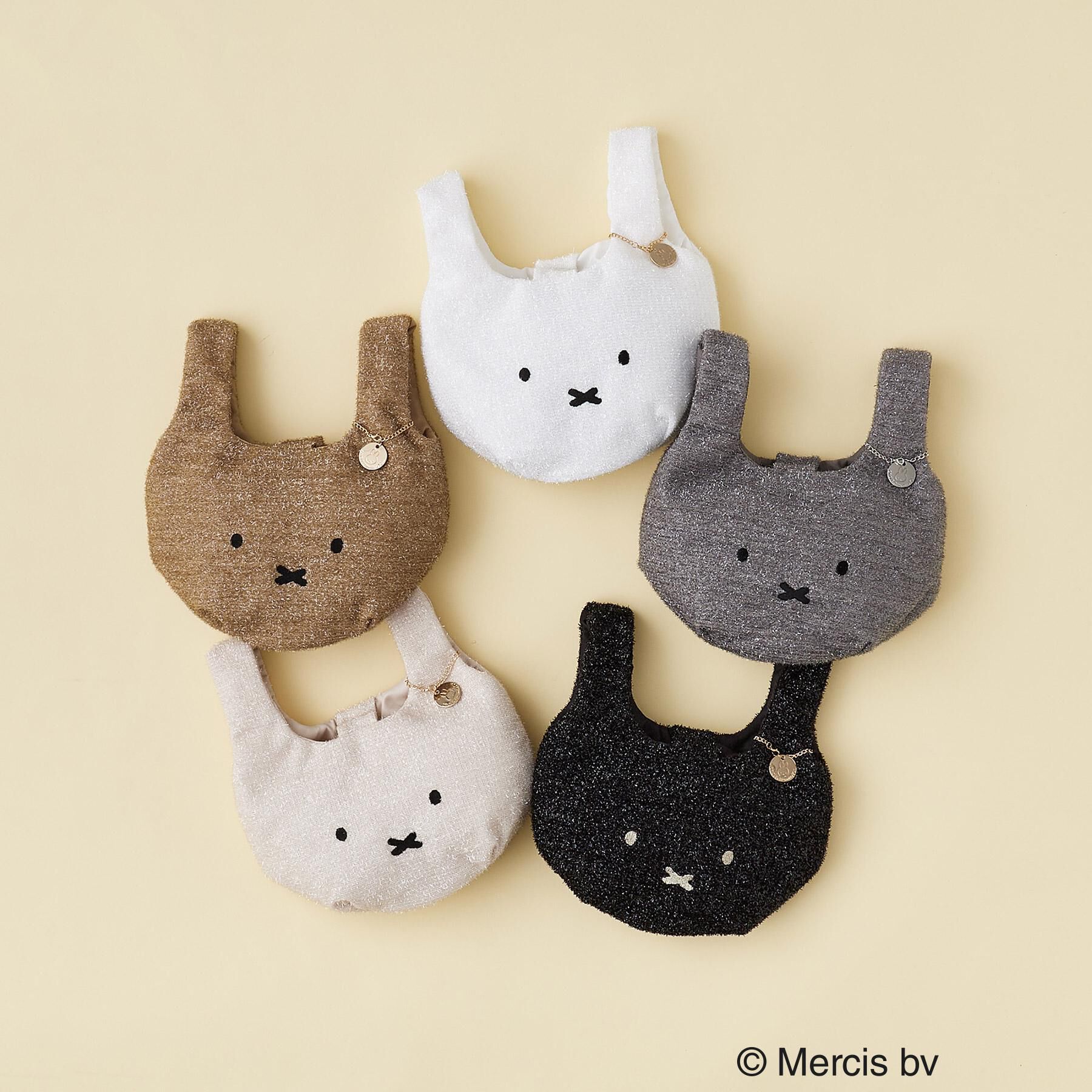 OPAQUE.CLIP「【miffyコラボ】キラキラマルシェバッグ」|ハンドバッグ|