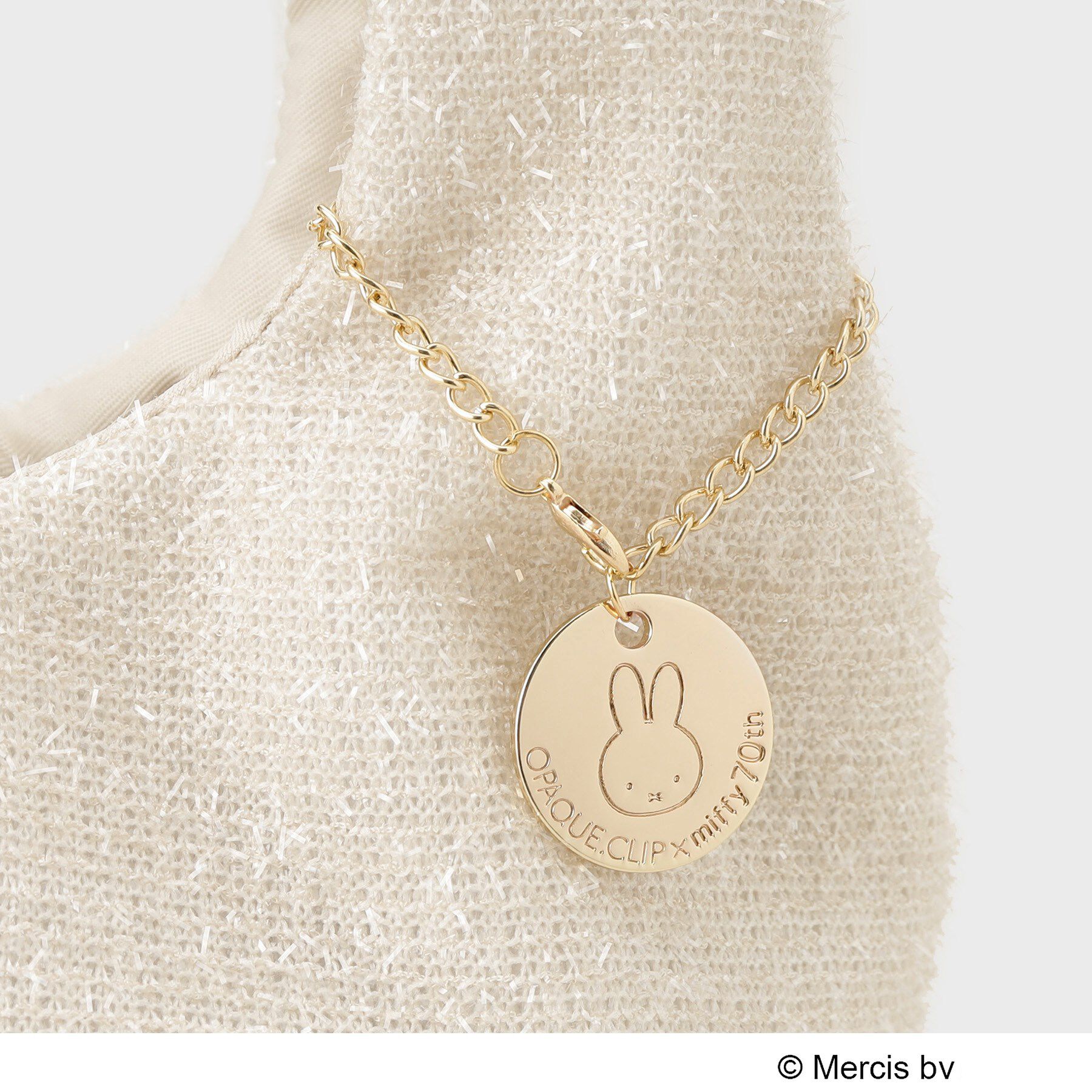 OPAQUE.CLIP「【miffyコラボ】キラキラマルシェバッグ」|ハンドバッグ|