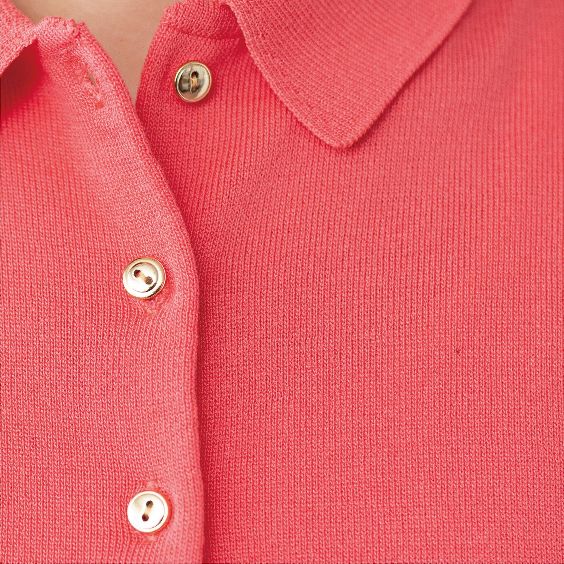 OPAQUE.CLIP「ポロネックカーディガン」|カーディガン|