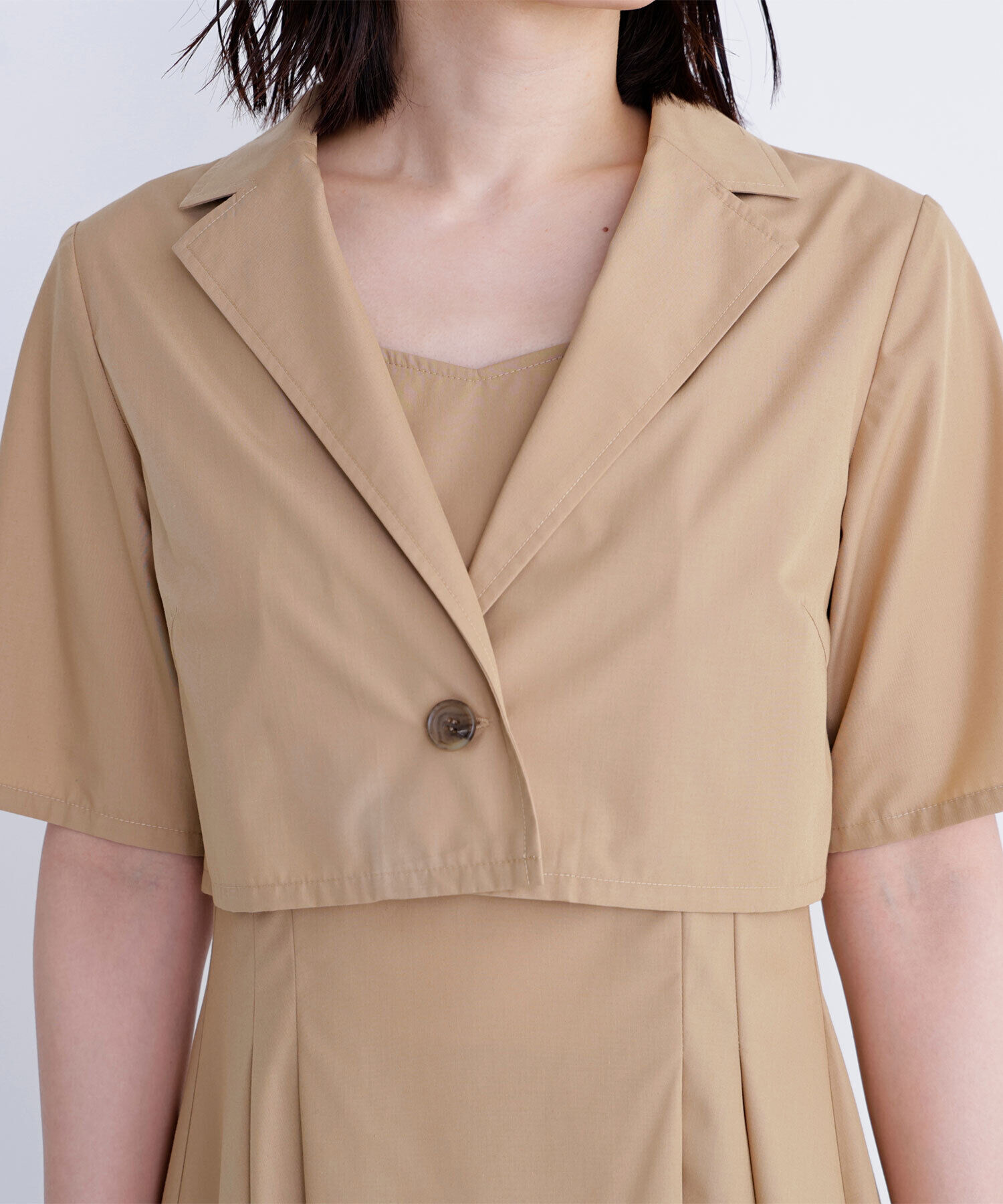  「ショートジャケット＆ジャンスカ」|ワンピース|