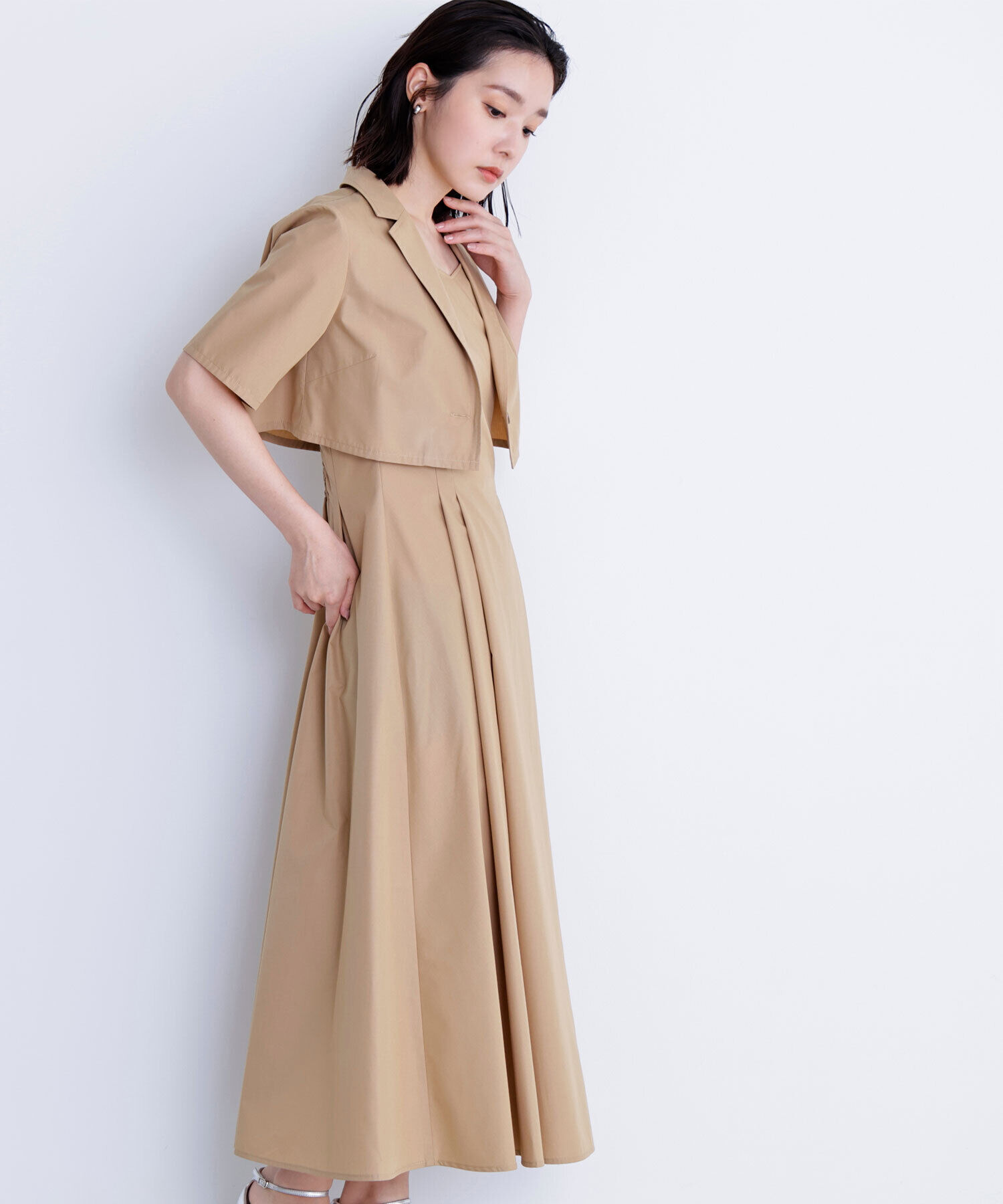  「ショートジャケット＆ジャンスカ」|ワンピース|