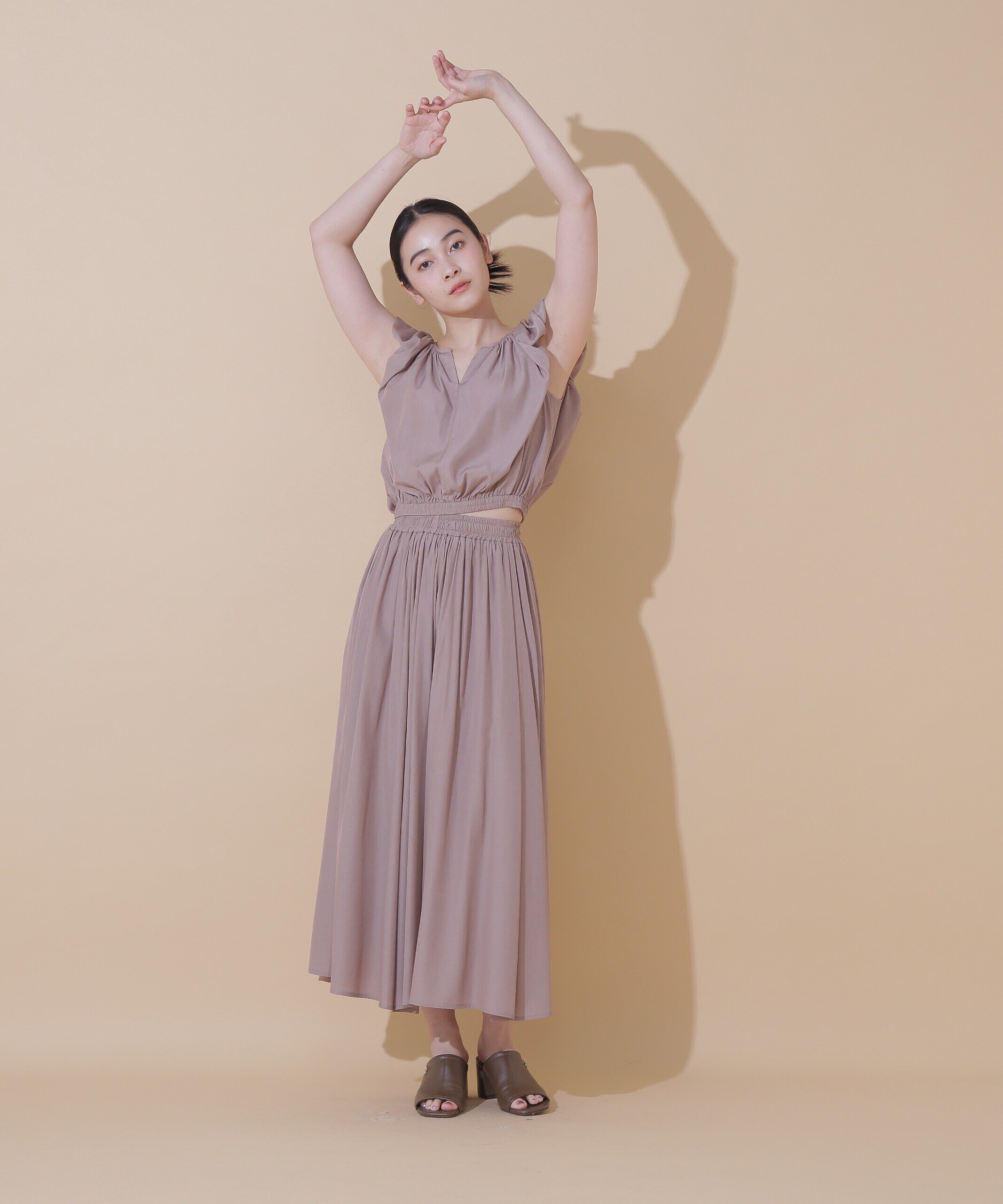  「バルーンスリーブセットアップ」|ワンピース|