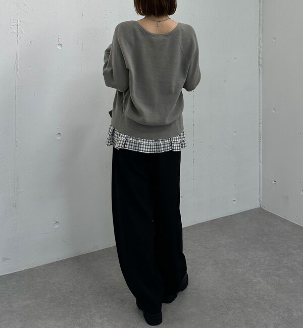 archives「片畦ニットＣＤ&times;チェックキャミチュニックＳＥＴ」|カーディガン|