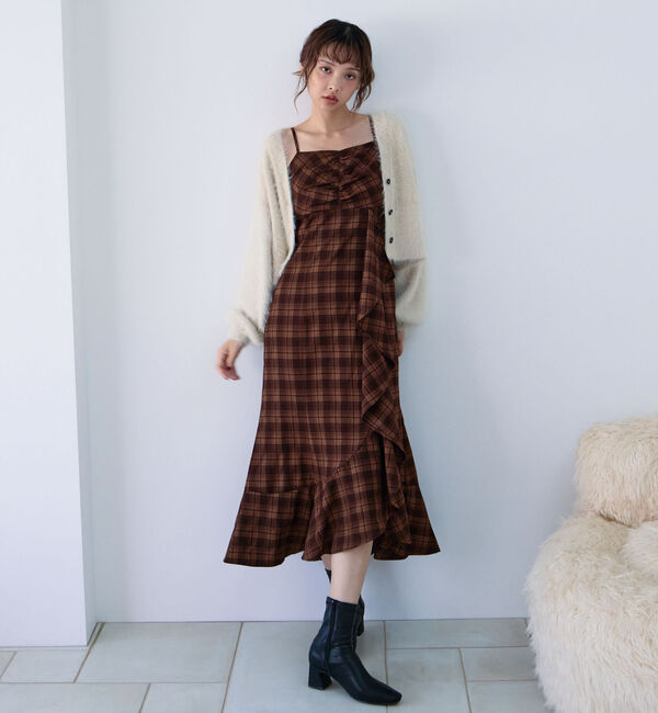 archives「メランジフェザーニットカーディガン」|カーディガン|