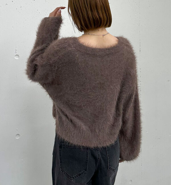 archives「メランジフェザーニットカーディガン」|カーディガン|