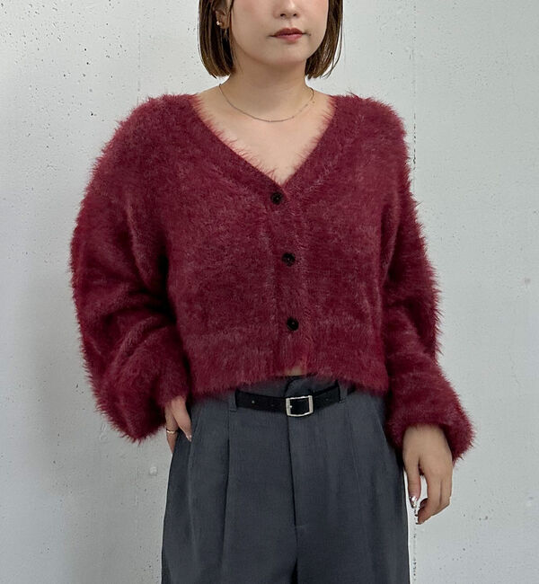 archives「メランジフェザーニットカーディガン」|カーディガン|WINE