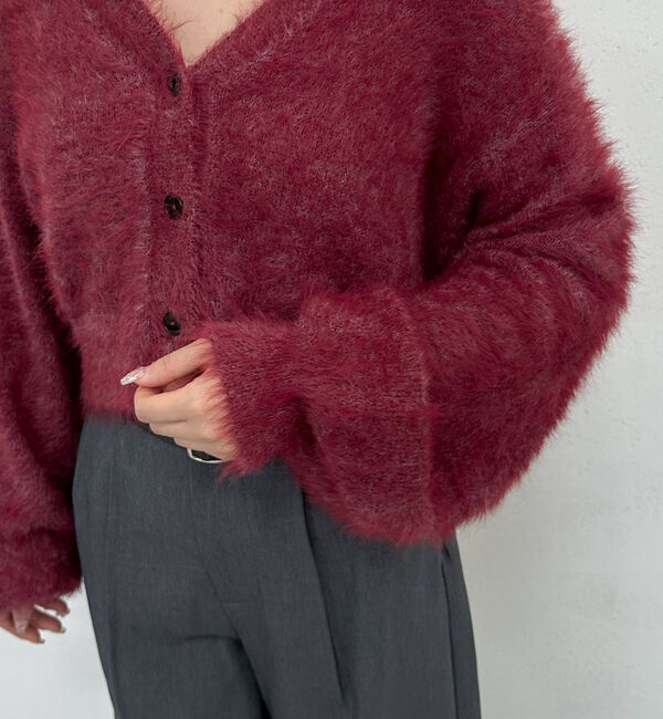 archives「メランジフェザーニットカーディガン」|カーディガン|