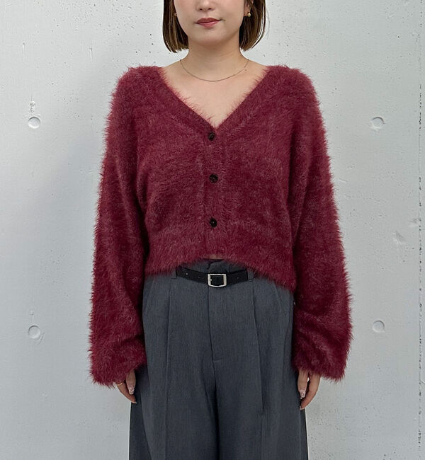 archives「メランジフェザーニットカーディガン」|カーディガン|
