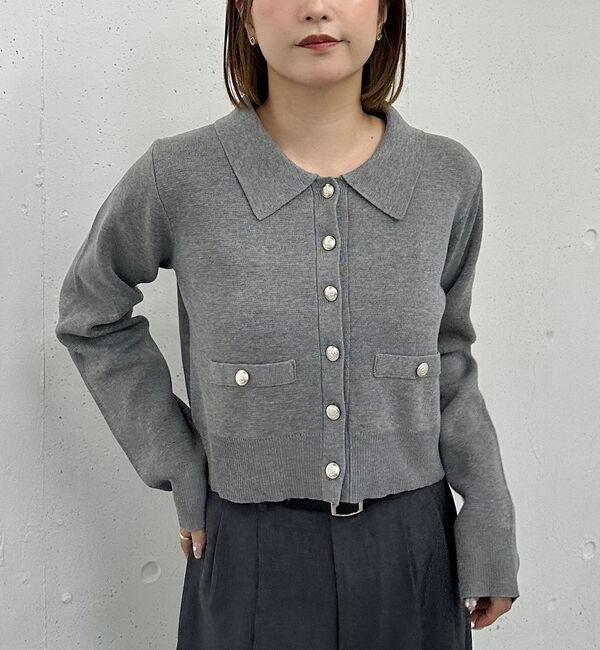 archives「ミラノリブポロニットカーディガン」|カーディガン|