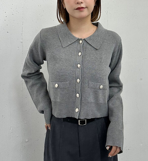 archives「ミラノリブポロニットカーディガン」|カーディガン|
