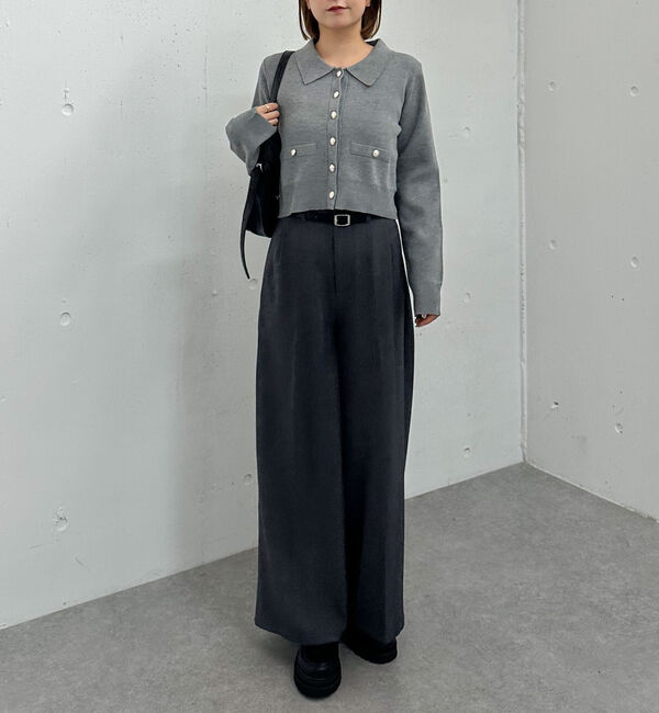 archives「ミラノリブポロニットカーディガン」|カーディガン|