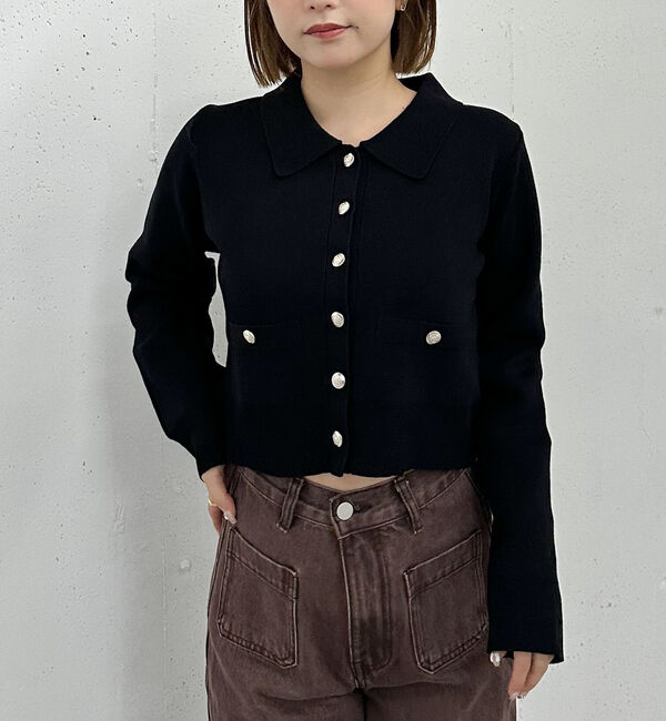 archives「ミラノリブポロニットカーディガン」|カーディガン|