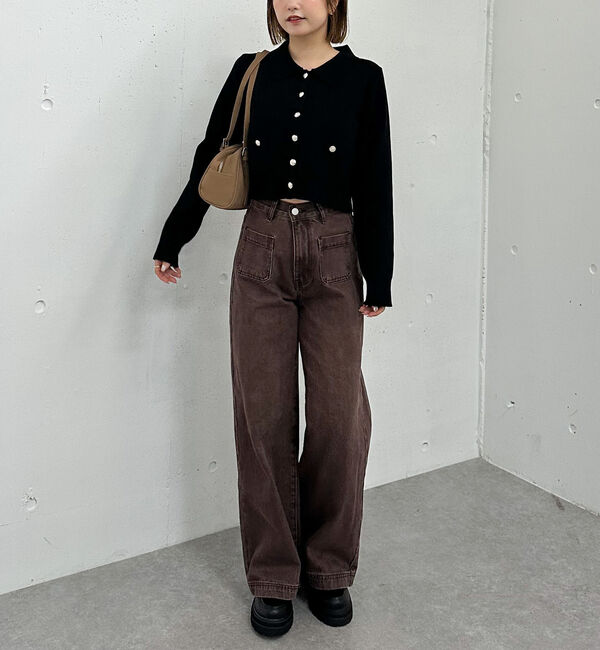 archives「ミラノリブポロニットカーディガン」|カーディガン|