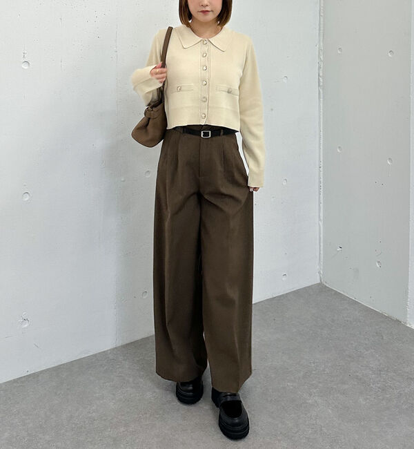 archives「ミラノリブポロニットカーディガン」|カーディガン|