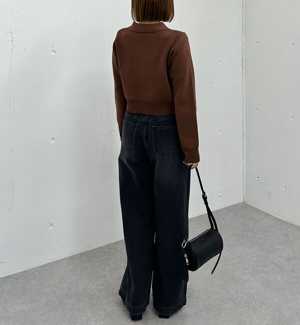 archives「ミラノリブポロニットカーディガン」|カーディガン|