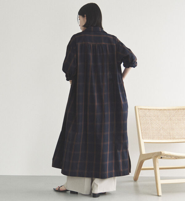 Doux archives「チェックシャツワンピース」|ワンピース|