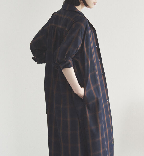 Doux archives「チェックシャツワンピース」|ワンピース|