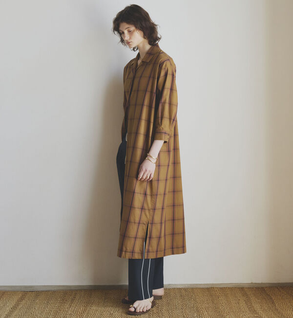 Doux archives「チェックシャツワンピース」|ワンピース|