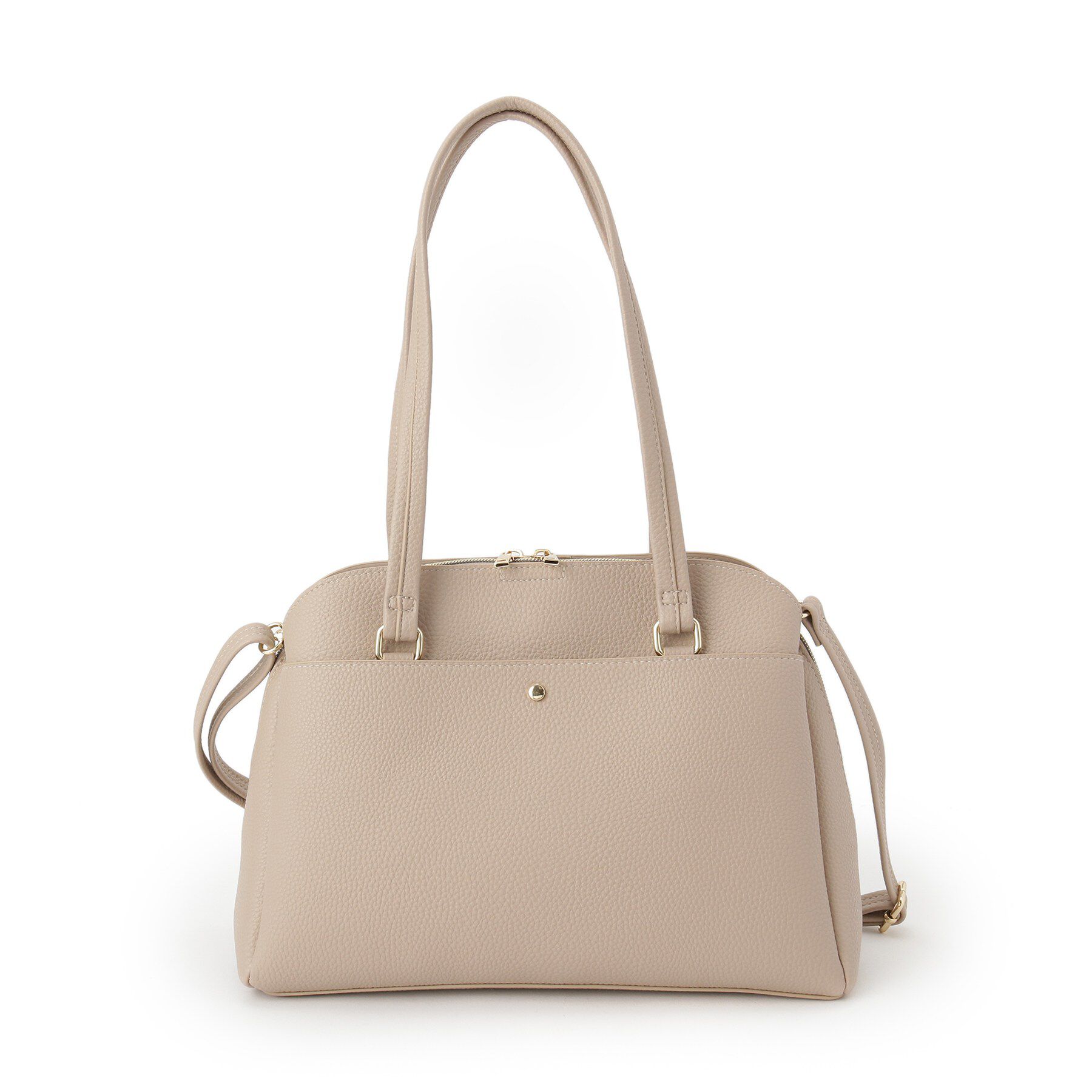 SHOO･LA･RUE「【軽量/2WAY】ロングハンドル ラウンドトートバッグ」|トートバッグ|