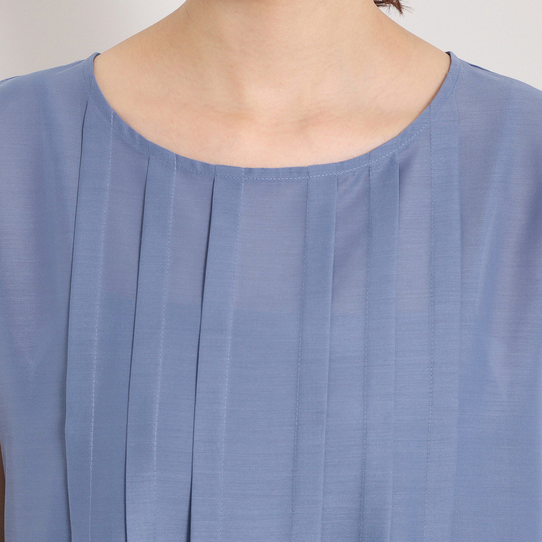 ITS&rsquo;DEMO「【手洗い可】シアータックワンピース」|ワンピース|