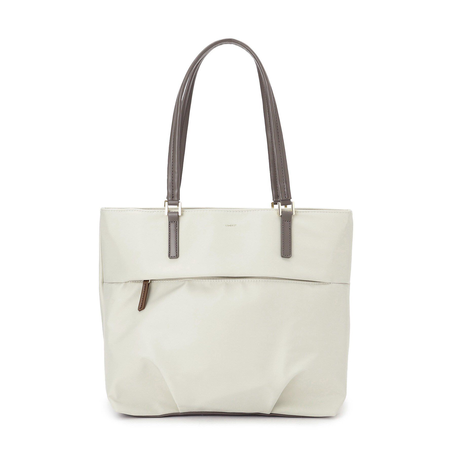 ITS&rsquo;DEMO「【収納アドバイザー監修】合皮コンビA4トート」|トートバッグ|