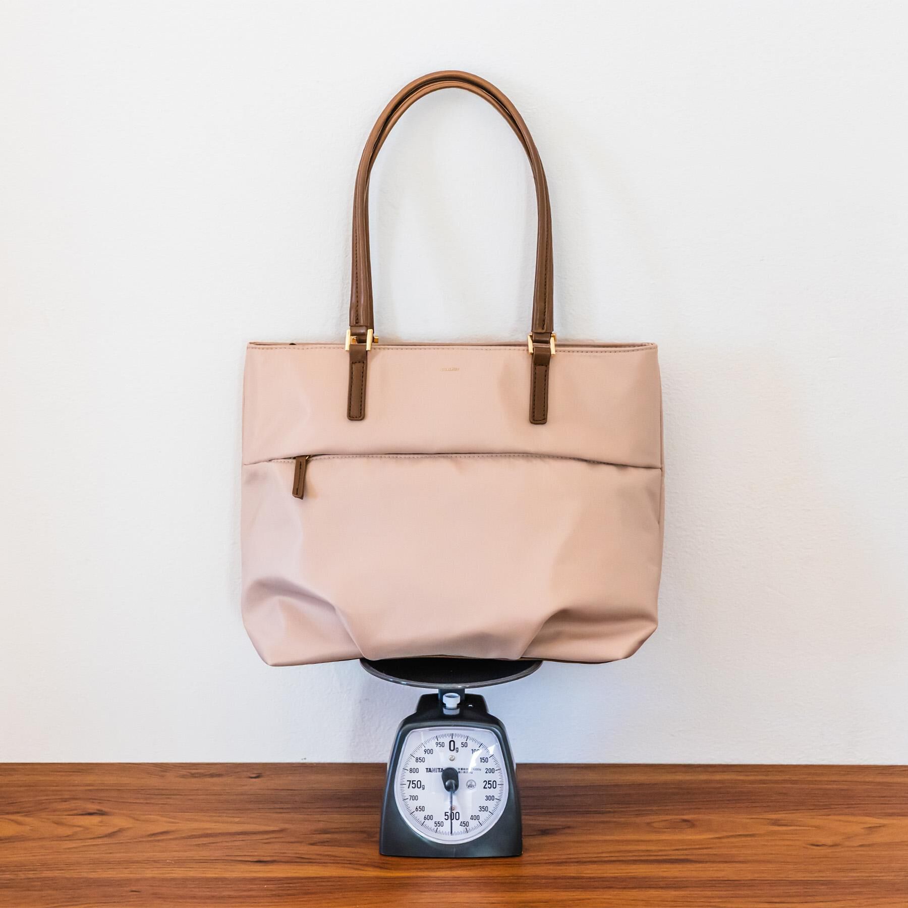 ITS&rsquo;DEMO「【収納アドバイザー監修】合皮コンビA4トート」|トートバッグ|