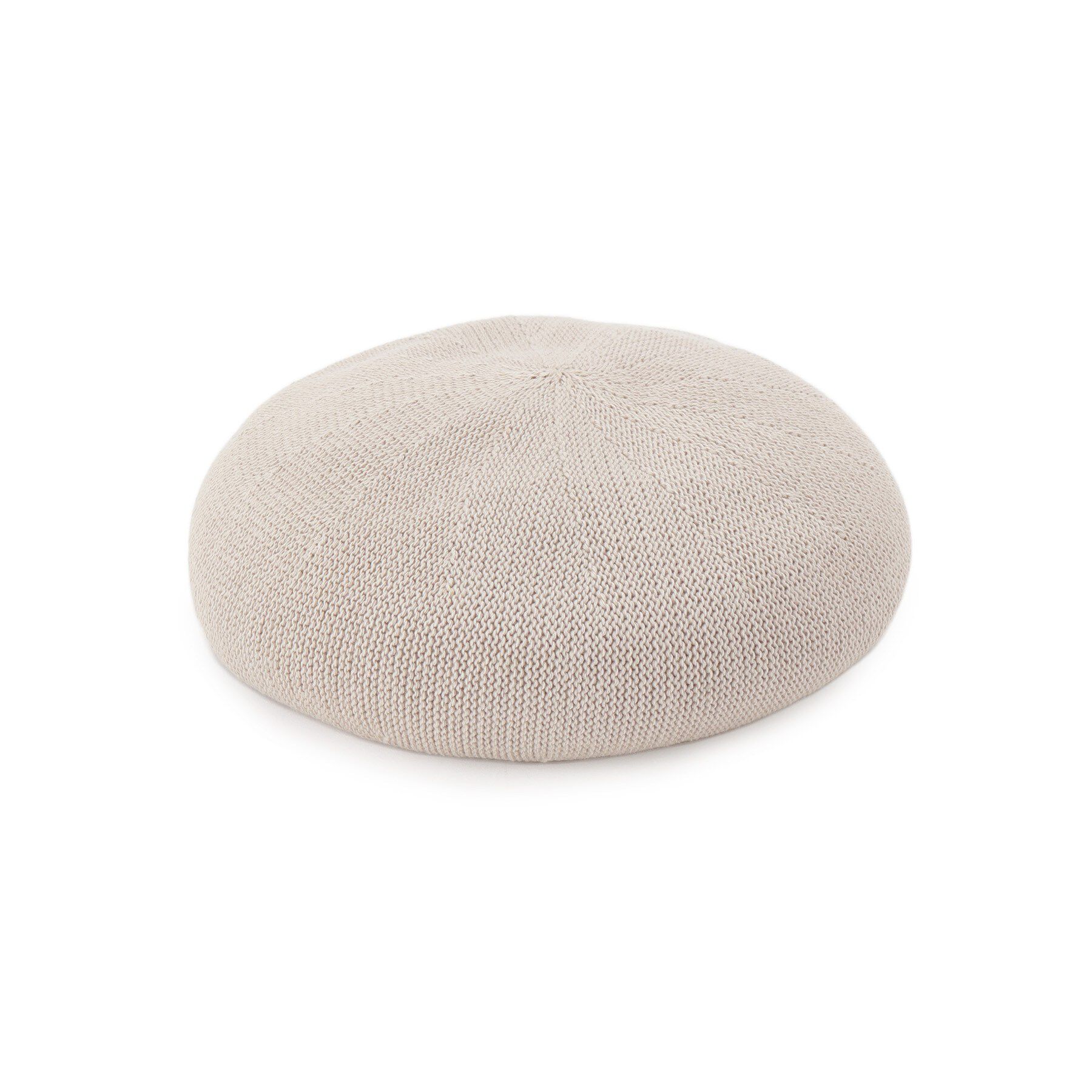 ITS&rsquo;DEMO「リブ付きコットンサーモベレー」|ハンチング・ベレー帽|