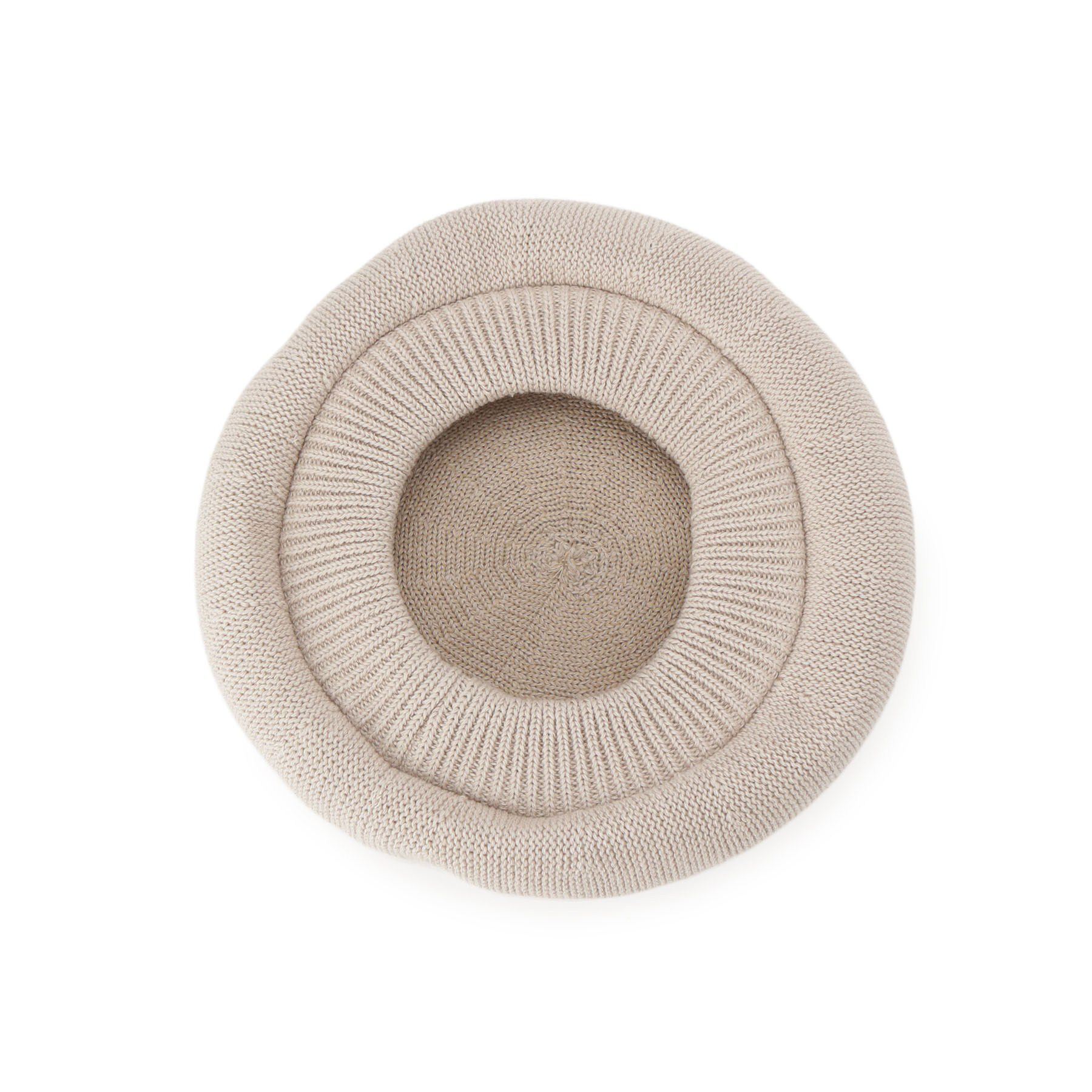 ITS&rsquo;DEMO「リブ付きコットンサーモベレー」|ハンチング・ベレー帽|