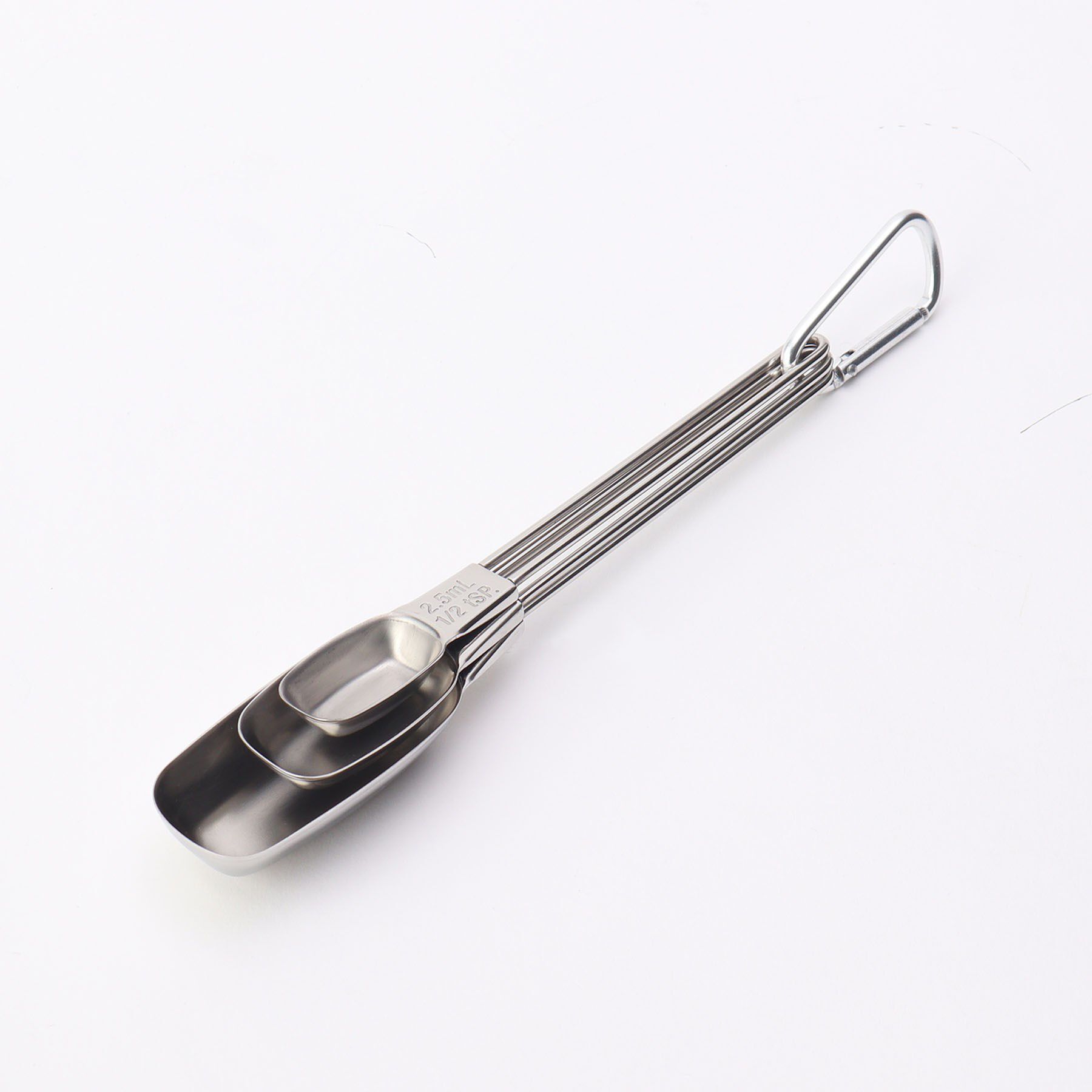 212 KITCHEN STORE「細い容器からもすくいやすいメジャースプーン 3pcsセット」|食器・キッチングッズ|その他